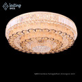 Large size flush mounted low ceiling chandelier light crystal-58516